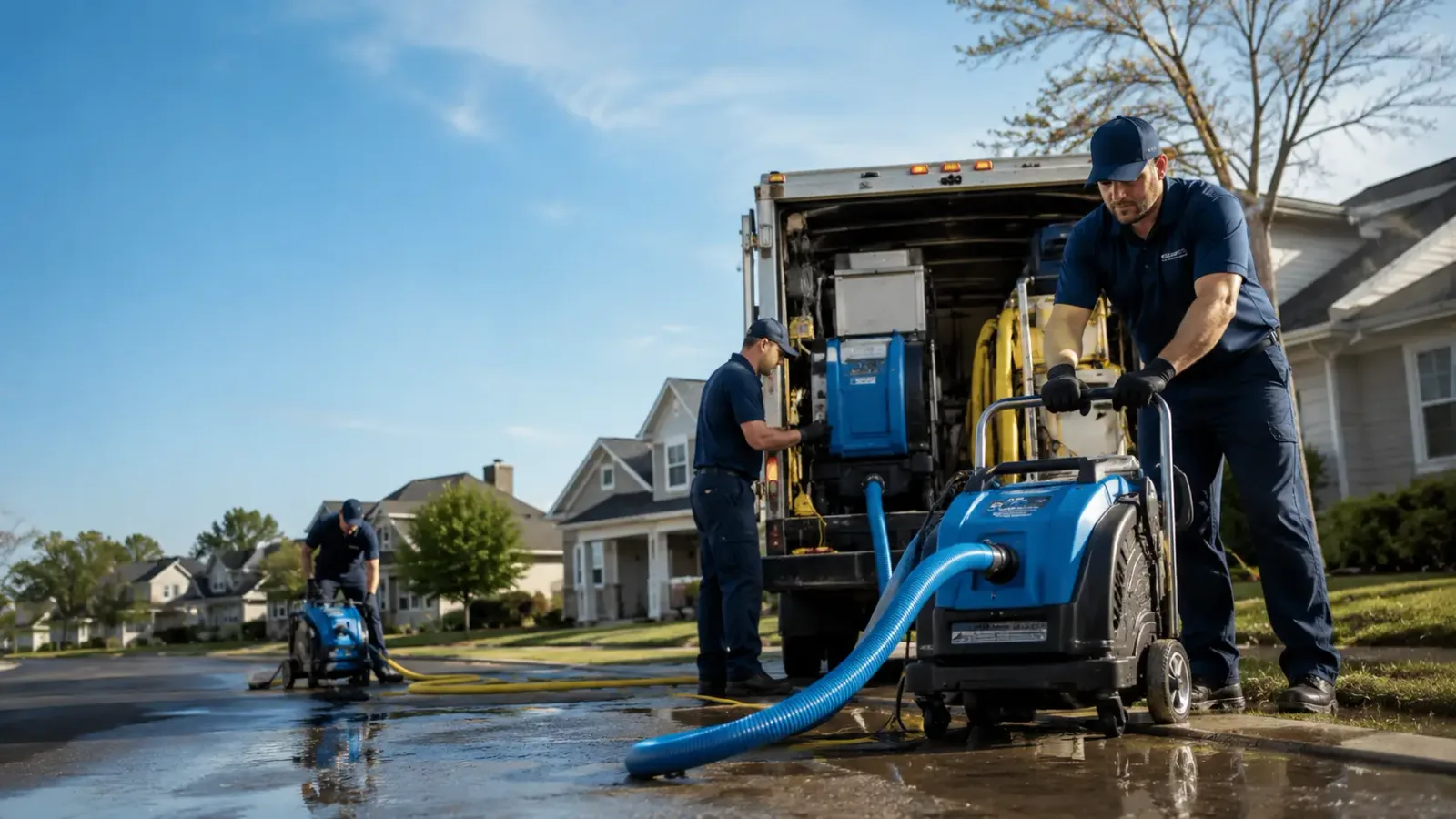 Flood Damage Cleanup in Iowa Park, TX